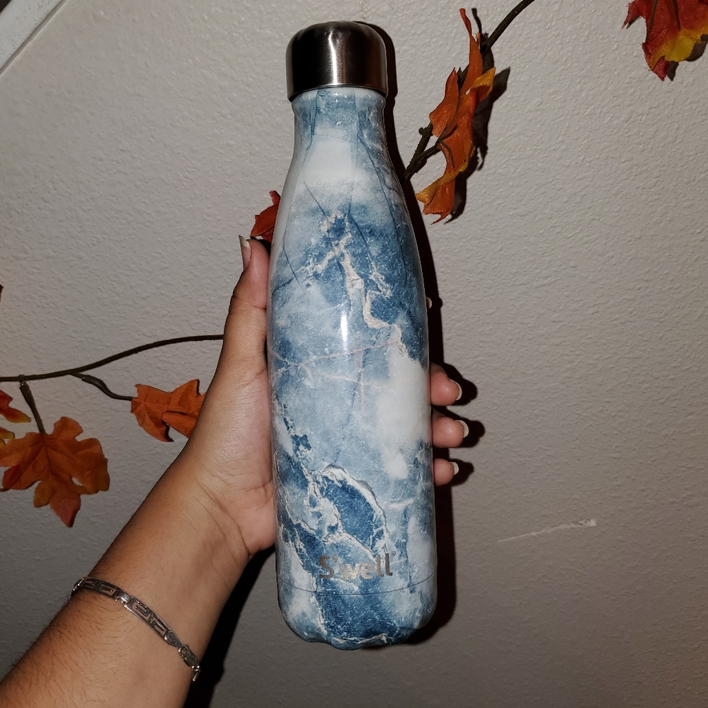 Blue Granite Swell Water Bottle